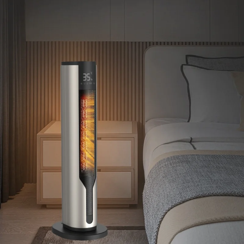 

Electric Infrared Space Heaters Standing Tower Fan Vertical Heater PTC Ceramic Heating Fan Heater 110V/220V-240V 2000W