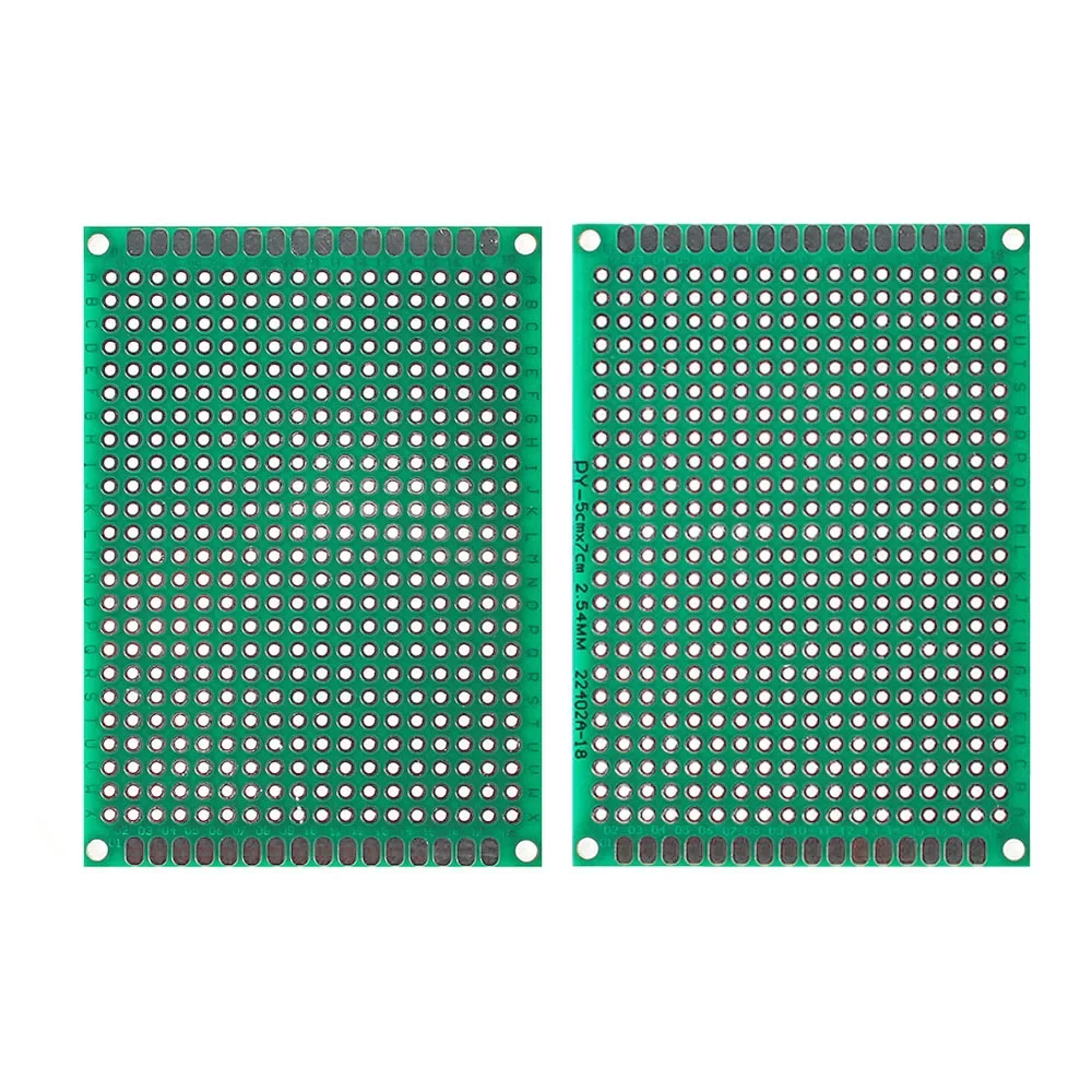 Universal PCB Circuit Protoboard Double Sided Green Breadboard 2x8 3x7 5x7 8x12 9x15CM Prototyping Board DIY Electronic Kit