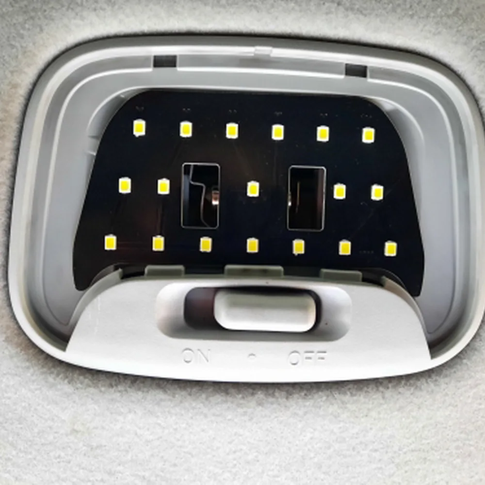 يوليو كينج LED 6000K أضواء القراءة الداخلية لميتسوبيشي باجيرو سبورت مونتيرو سبورت، 4 قطع ضوء خريطة القبة الداخلي الأبيض #5