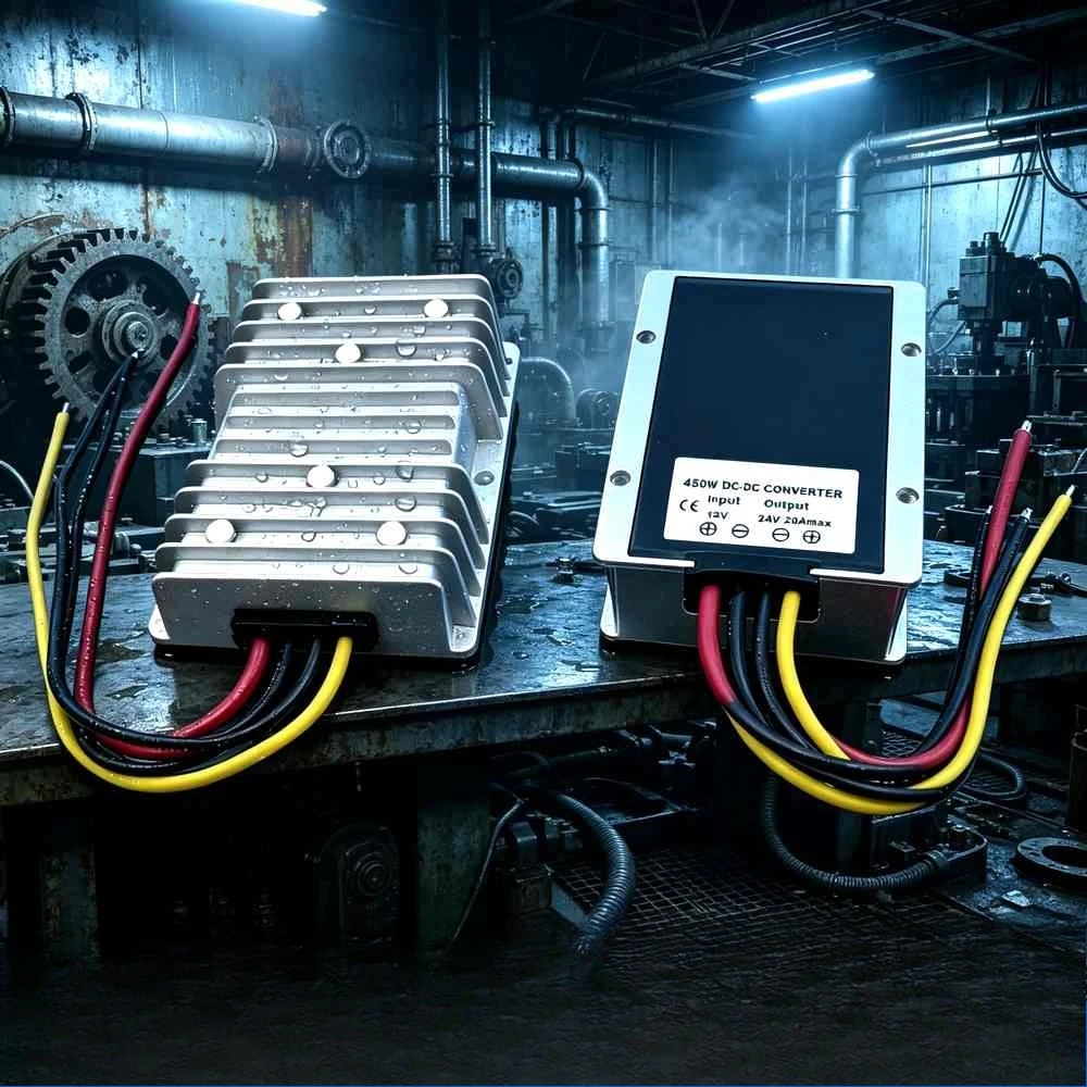 12V to 24V (1A -20A ) Step-up DC Converter 12 V to 24 V 120W -480W Boost Voltage Regulator Waterproof Power Supply