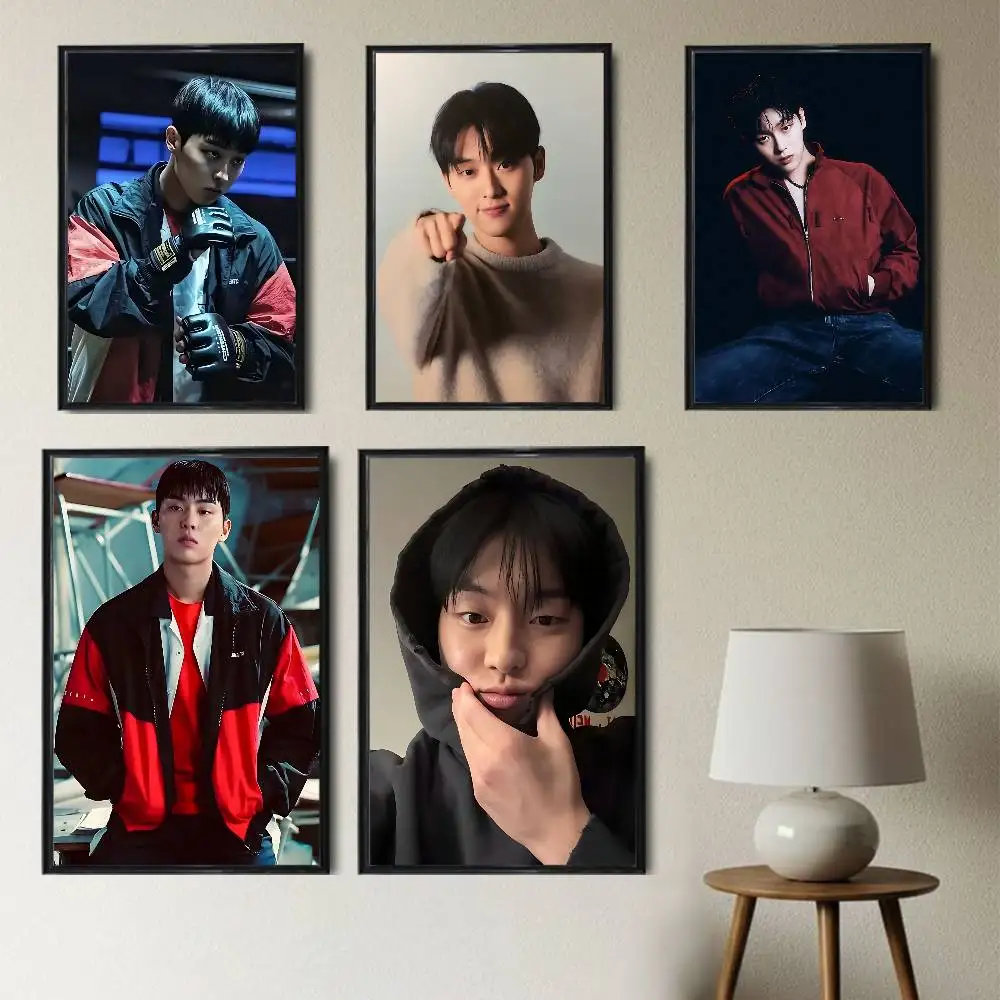 cool Ahn Soo-ho Choi Hyun Wook Weak Hero High Quality Dorm Living Room Aesthetic Wall Decoration Painting Poster Stickers Gift