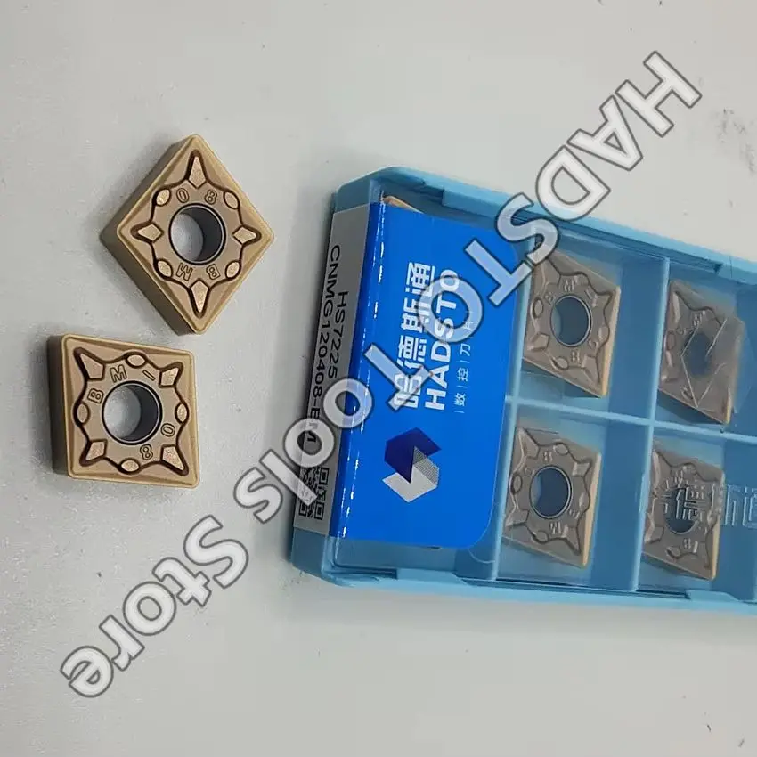 

CNMG120408-BM HS7225 CNMG432 CNMG120408 HADSTO CNC carbide inserts Turning inserts For Steel 10pcs/box