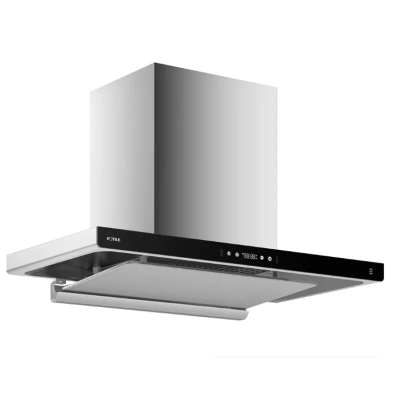 European top range hood, kitchen household large suction hood