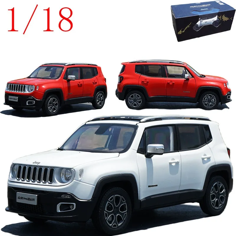 

Diecast 1/18 Scale OEM GAC FCA Jeep Renegade Model Car Alloy Car Model Toys for Boys Gift