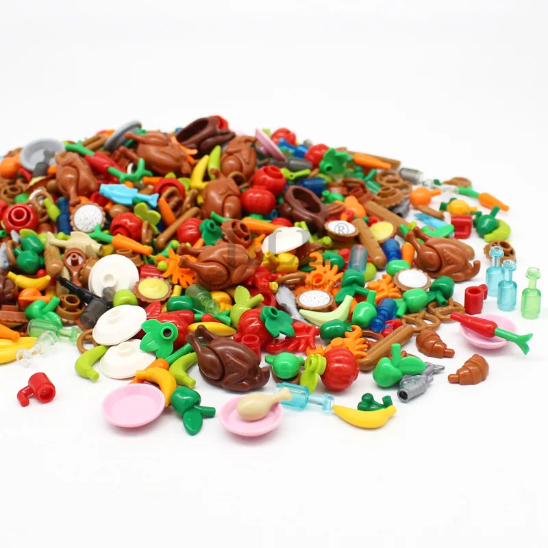 MOC klocki waga kreatywny losowy model cegły akcesoria luzem kompatybilny z figurkami zabawki edukacyjne prezenty dla dzieci