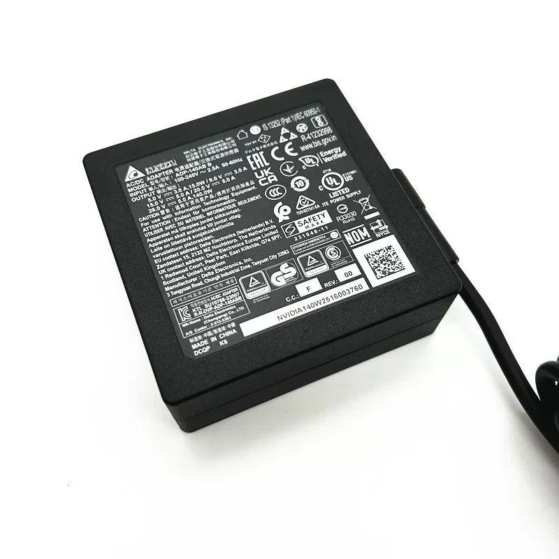 Original Gallium Nitride 140W Power Adapter for MSI TYPE-C 28V5A Charger ADP-140AB B