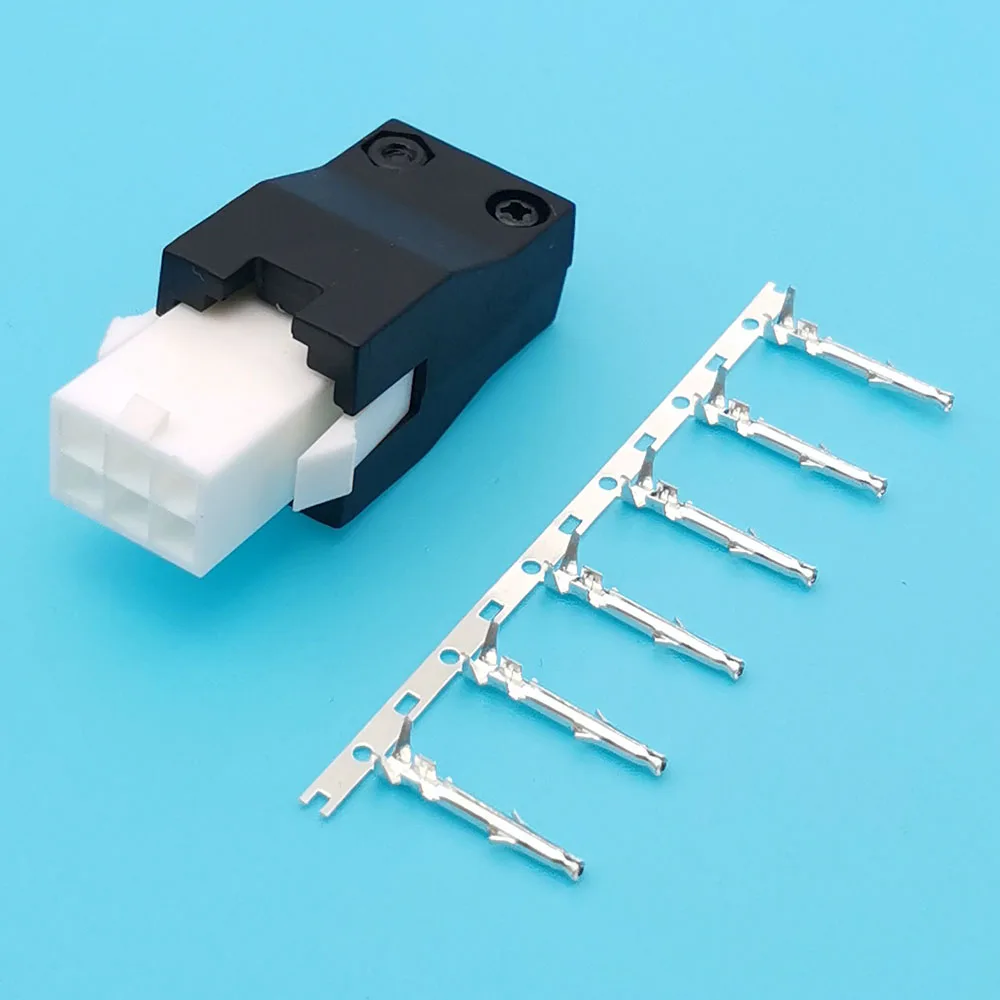 

1pc FL4.14mm Pitch Connector Servo Motor Terminal Male Female Plug Encoder Universal Quick Connect Plugs