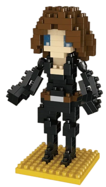 Helden-Cartoon Mikropartikel-Bausteine Kinder-Montage-Spielzeug Anime-Actionfigur Jungen Mädchen Kinder Geschenk Niedliches Spielzeug Bausteine – Detail 4