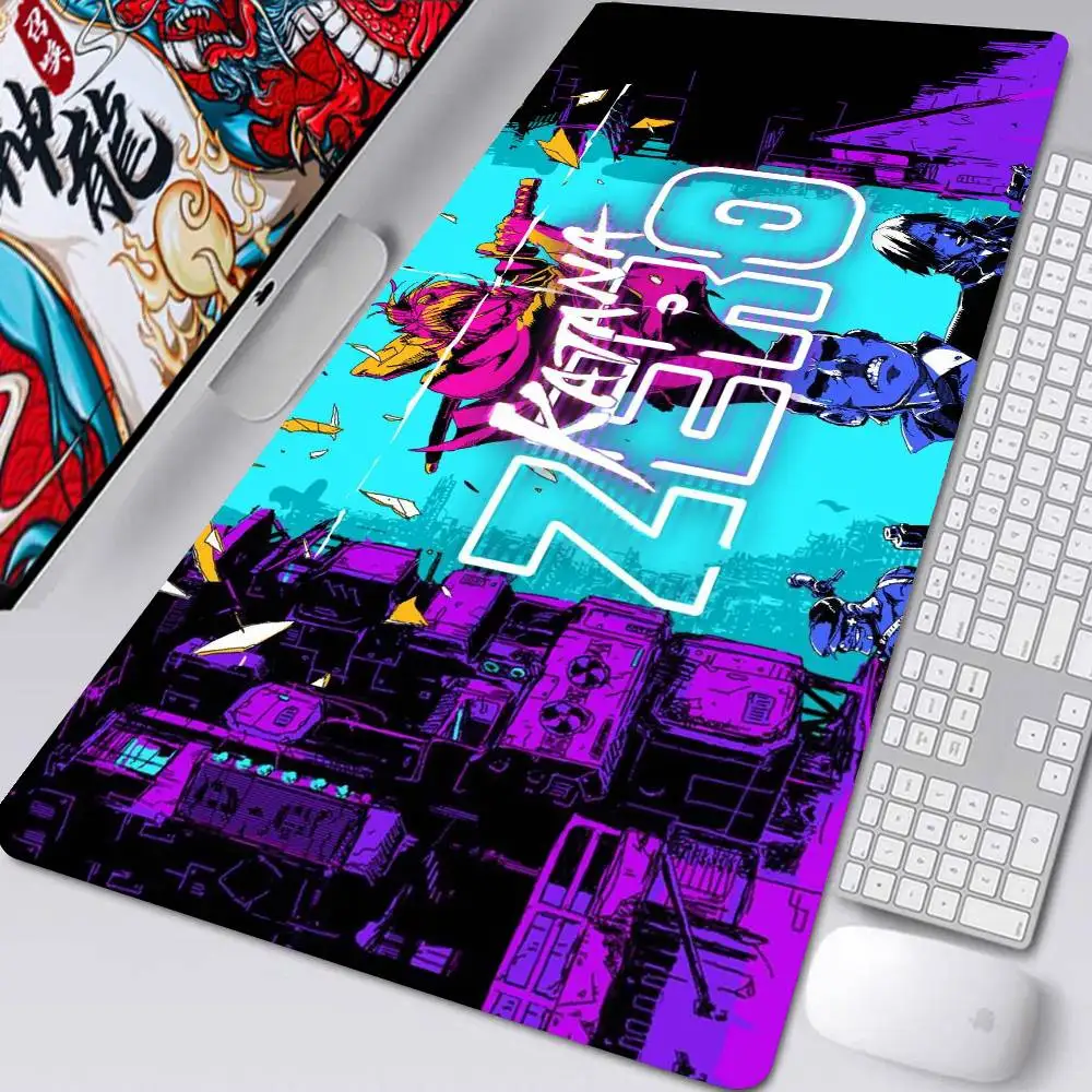 Game K-Katana Zero Mousepad Non-slip Suitable For Office Computers Laptops E-sports Game Desk Mats XXL Keyboard