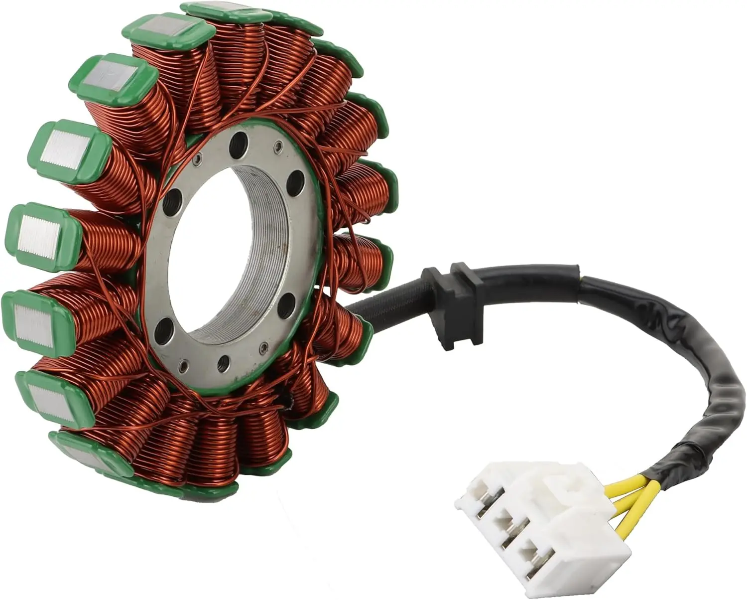 

Magneto Stator 18 Coil Electric Motor Stator Replacement Par Compatible with 2004-2007 CBR1000RR Pocket Bike