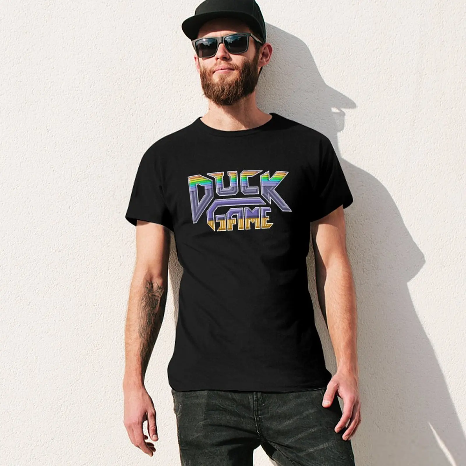 Duck Game T-Shirt tops anime figures luxury clothes men