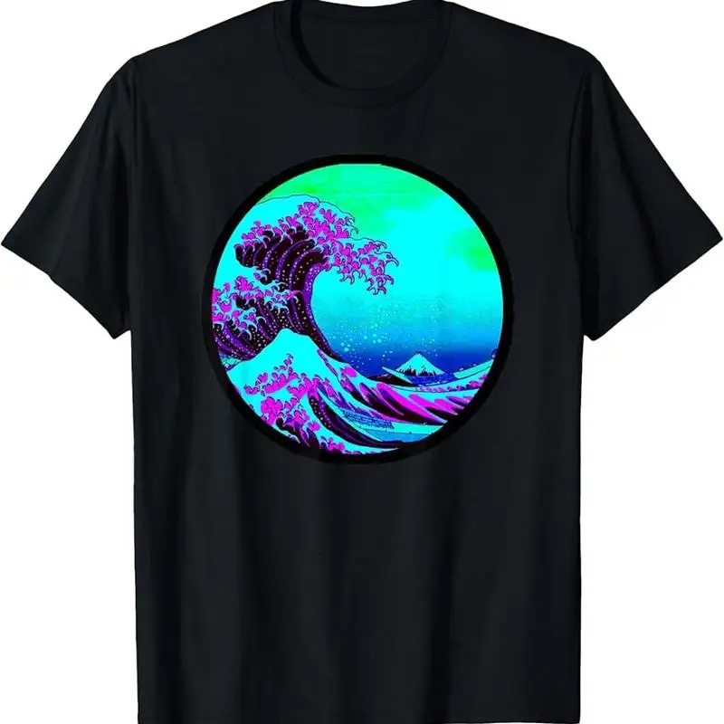 

Wave Of Kanagawa Japanese Retro Print Ukiyo E Artist Hokusai T Shirt
