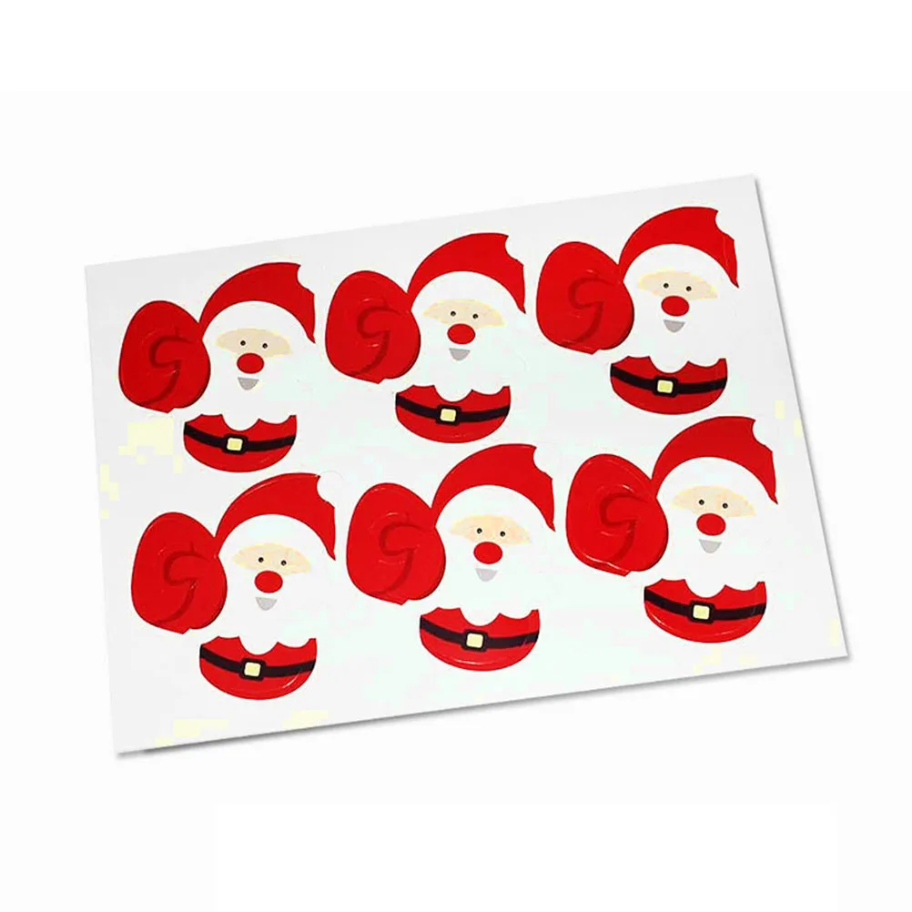 

54 Pcs Santa Lollipop Paper Card Christmas Packaging Display Home Decor Festive Party Supplies Holiday Gift Ideas
