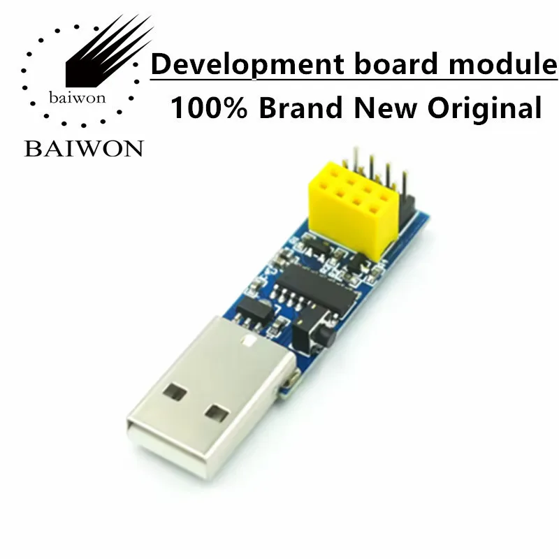 CH340C USB ESP8266 ESP-01 ESP01S Prog WIFI Downloader Module Developent Board for Arduino Programmer Adapter