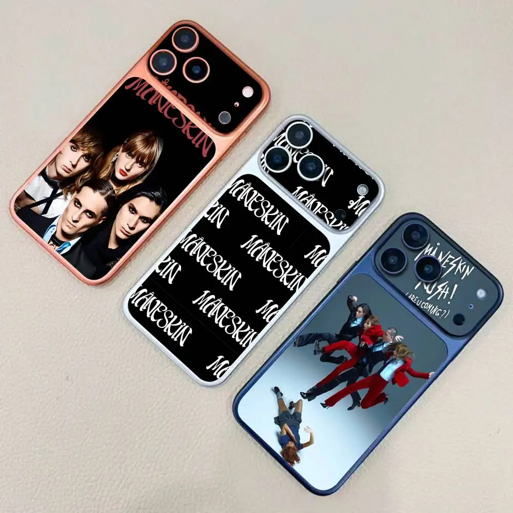 Rock Band M-ManeskinS Skin Sticker for iPhone 17Pro/Pro Max Decal Protective Film for Back, Frame, Camera(Not Phone Case)