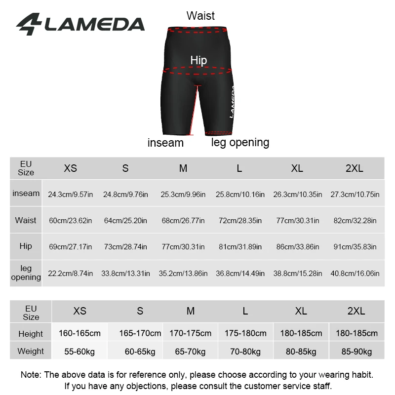 LAMEDA Pro Summer Man Cycling Shorts with Pocket Breathable Men\'s Bike Pants Biking Clothing Quick Dry MTB Road Bicycle Shorts