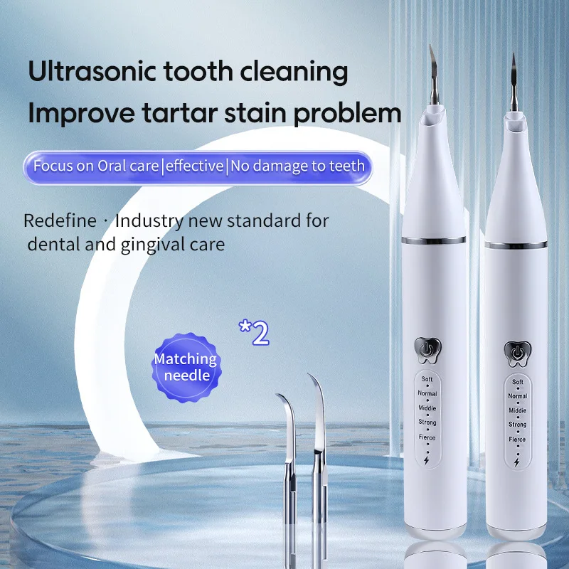 

Electric Teeth Cleaner Ultrasonic Dental Calculus Stain Remover Oral Tooth Plaque Tartar Scaler Pets Stone Teeth Whitening Tool