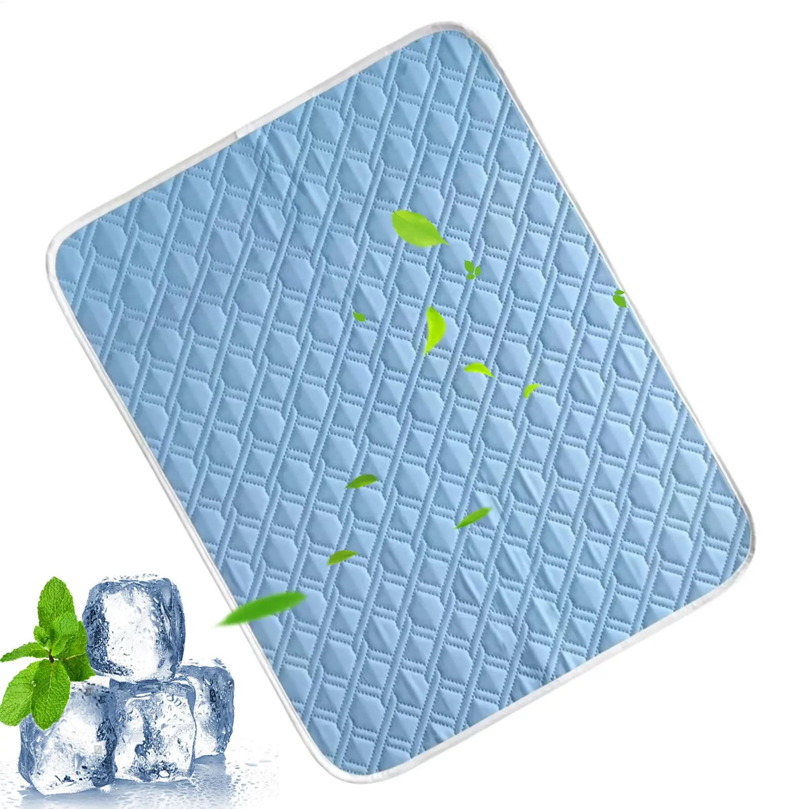 Cooling Pad For Dog Sweat Absorbent Sleeping Rug 45x35cm Soft Self Cooling Pet Mat Cat Durable Blanket Sofa Cat Ice Pad Blanket view 6