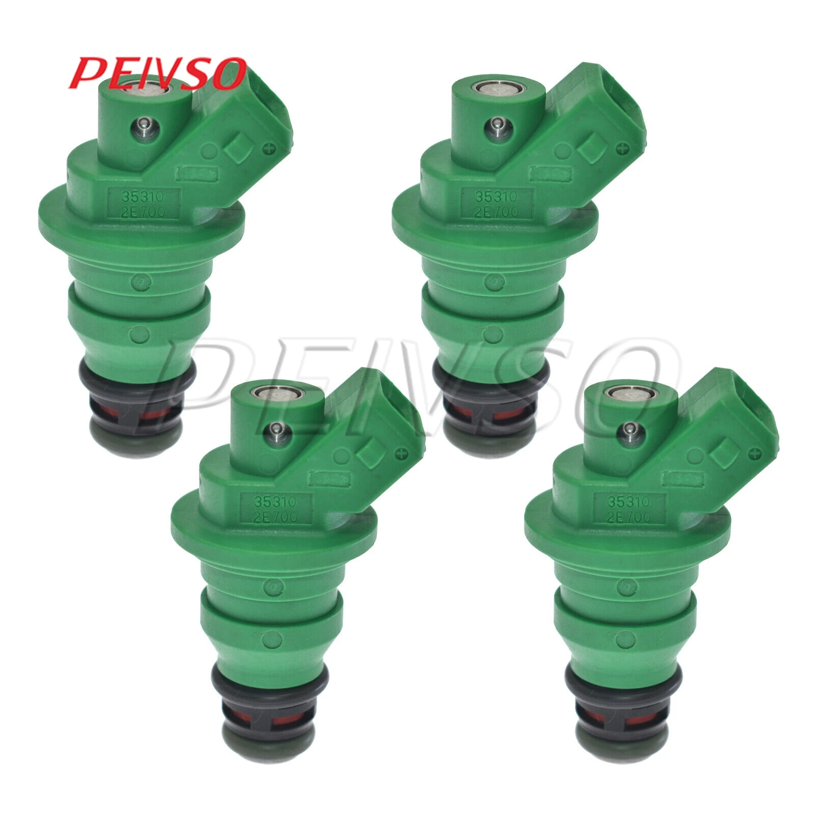 PEIVSO 4pcs 35310-2E700 353102E700 Fuel Injector For KIA Hyundai Sonata Kia K5 2.0L 16V