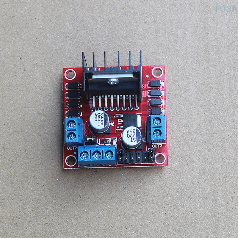 L298N Motor Drive Controller Board DC Dual H-Bridge Robot Stepper Motor Control And Drives Module For Smart Car