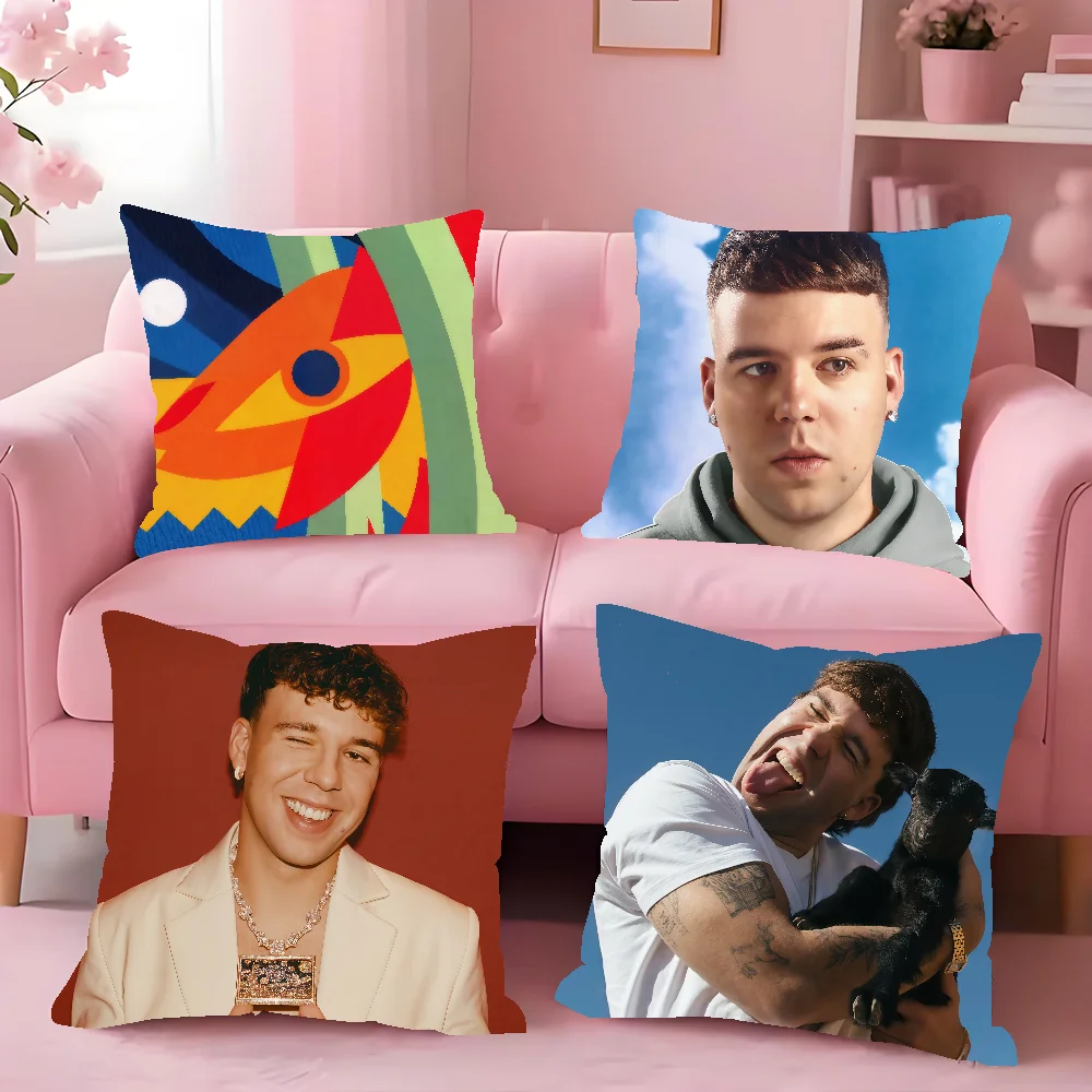 Singer Quevedo Cushion Cover Square Double-Sided Printing Sofa Cushion Cover Pillowcase Bedroom Bedside