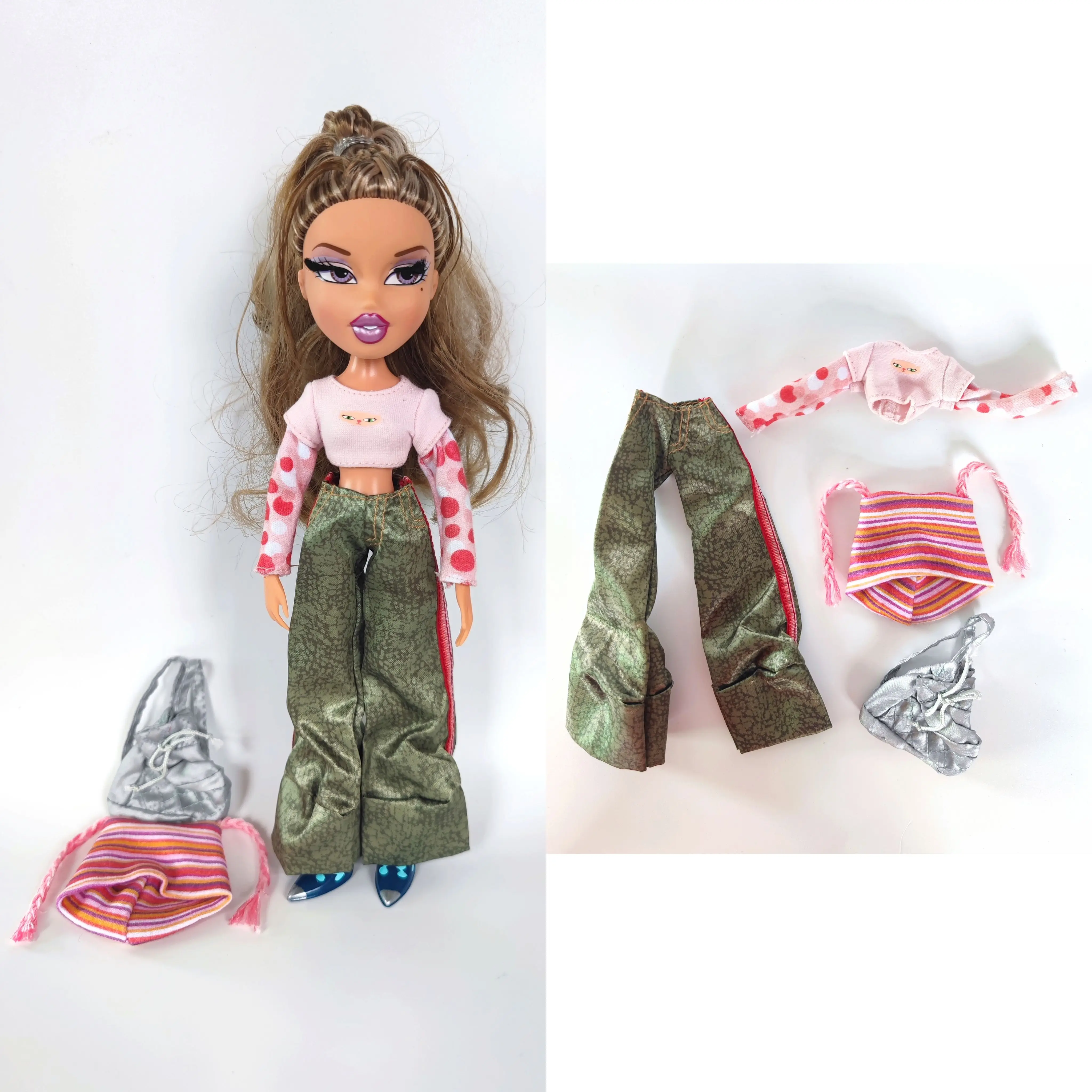 Monstering High Doll for doll Dressing Soft Casual Wear Handmade Clothes Outfit Doll Clothing Girl Toys