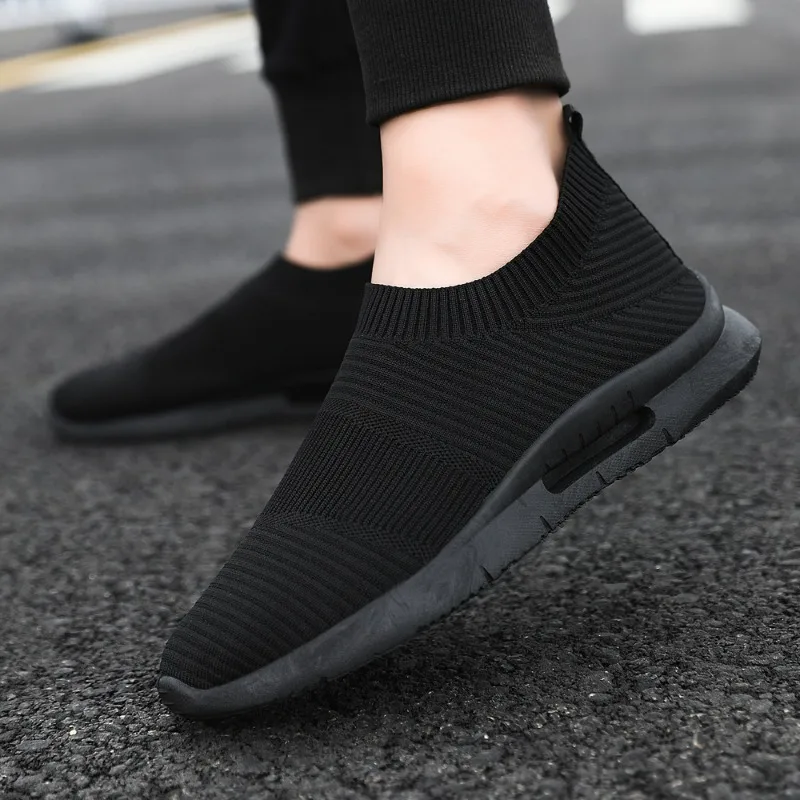 Womens Light Running Shoes Jogging Breathable Women Sneakers Slip on Loafer Shoe Momens Casual Shoe Unisex Sock Shoes