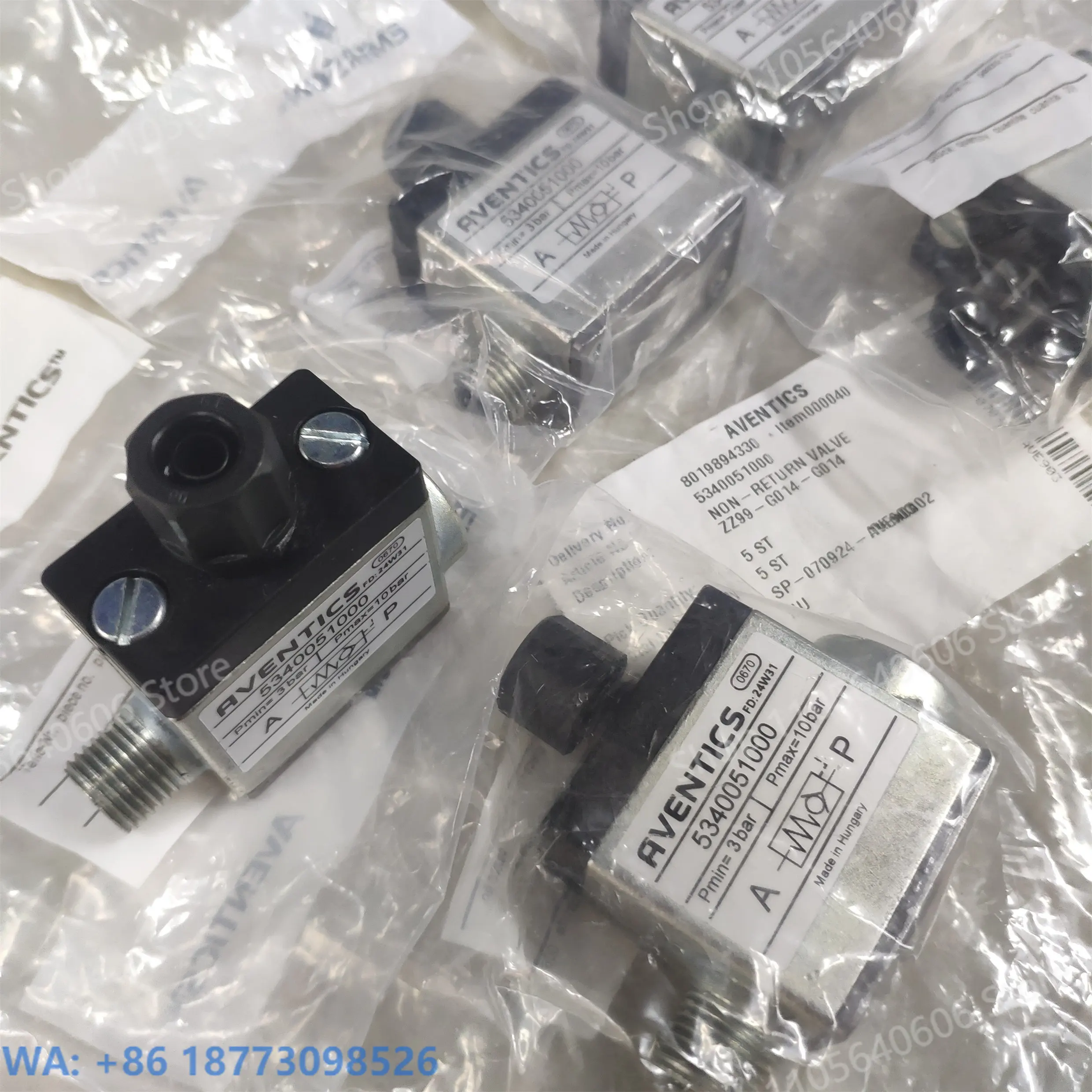 AVENTICS Check Valve 5340051010, 5340051000, 5340053000, 5340981100, 1PCS