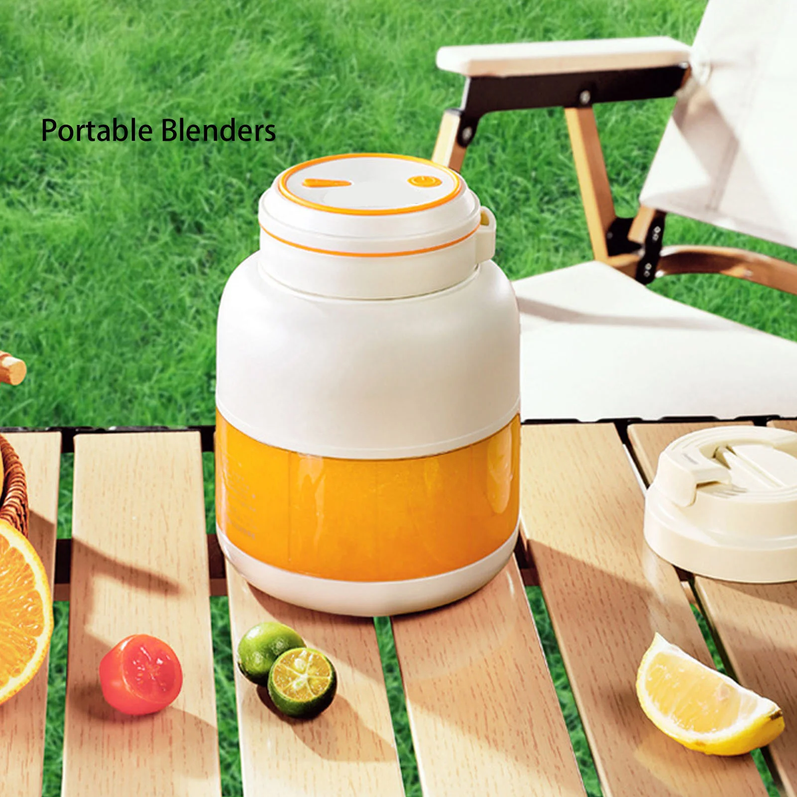 

Portable Blenders Handheld Fruit Mixer USB Rechargeable Personal Blender Juicer Cup Leakproof Powerful Blending