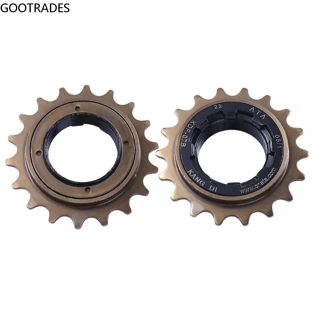 

Bike Gearbidirectional Live Cycling Parts Steel Sprocket 1/2" X 1/8" Freewheel Bicycle Single Speed Cog Bicycle Freewheel