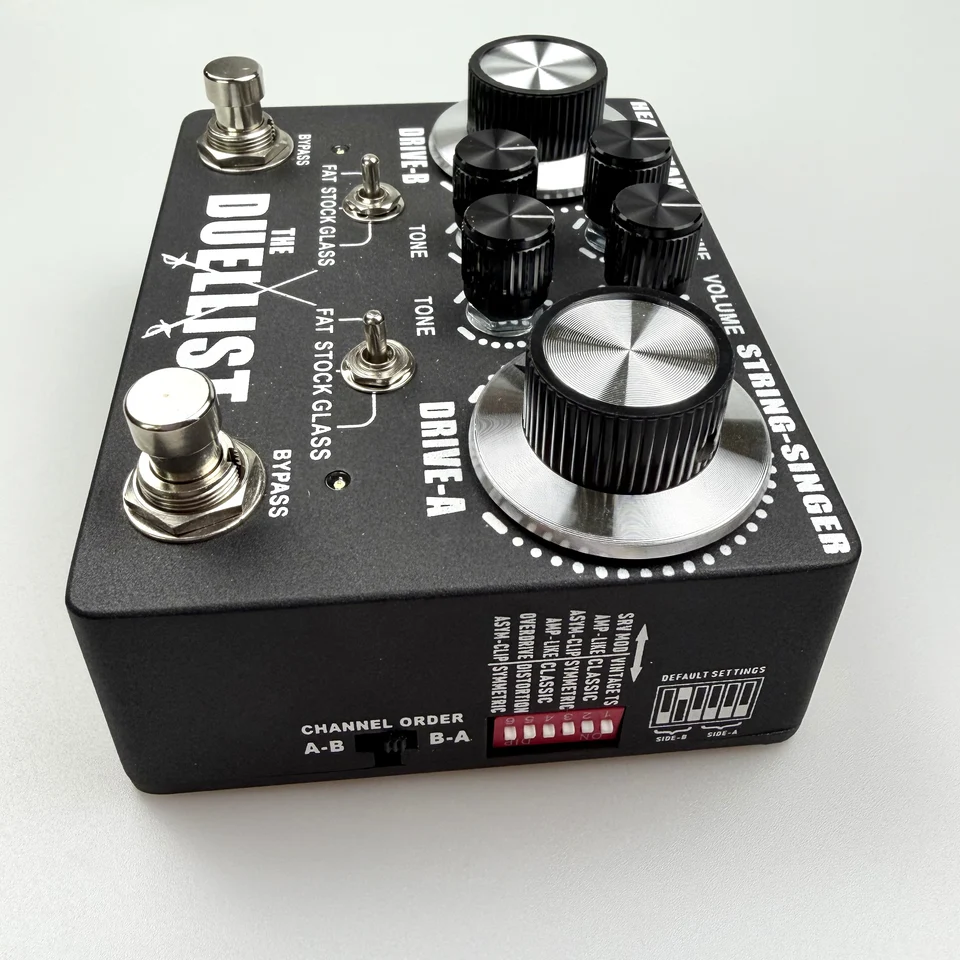 King Tone Duellist Overdrive Distortion Effect Guitar Pedal