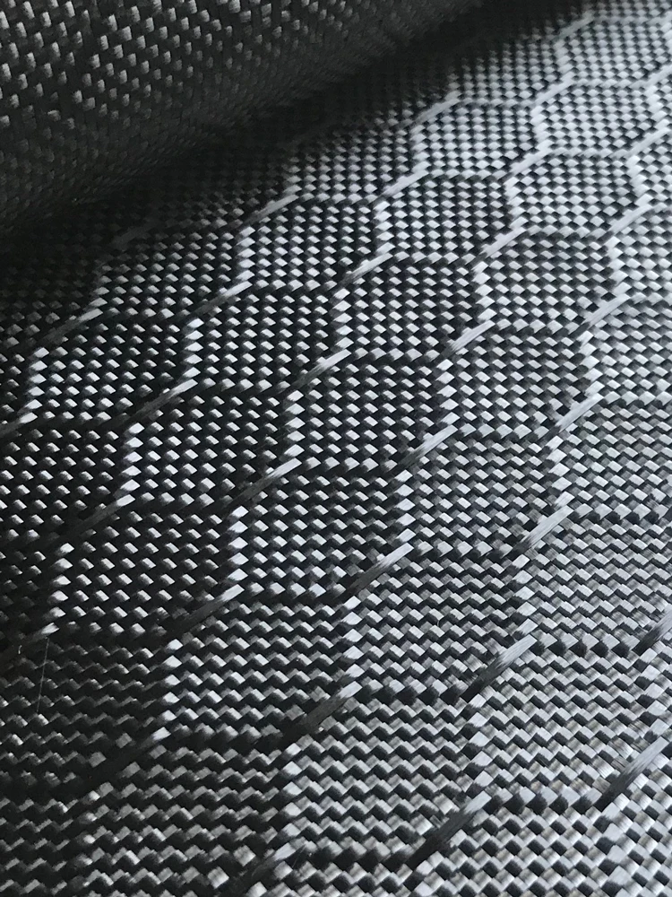 High quanlity Carbon Fiber Cloth 3K 200/240gsm Twill Plain 12K UD Fabric Honeycomb Hybrid Carbon Kevlar Fabric  chopped yarn