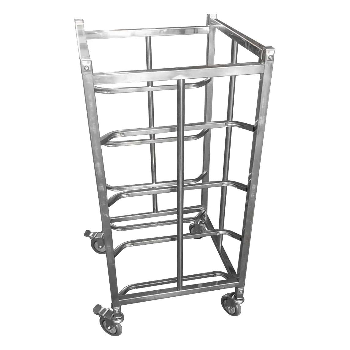 Custom stainless steel pot holders, wheelbarrows, food coolers for hotel and restaurant supplies