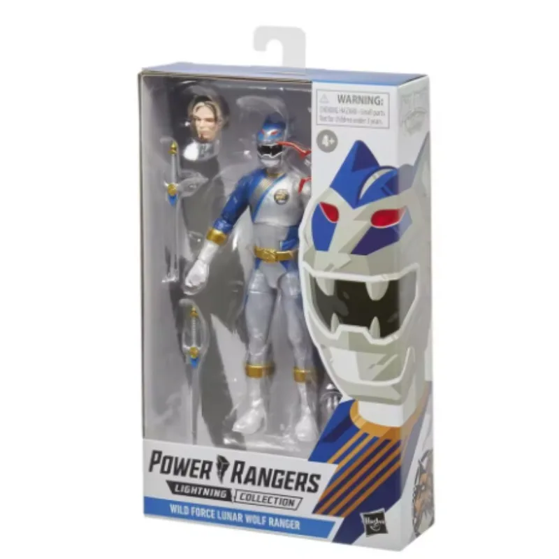 الأصلي هاسبرو باور رينجرز لايتنينج كوليكشن وايلد فورس لونار وولف رينجر أنيمي الشكل مجموعة لعبة نموذج