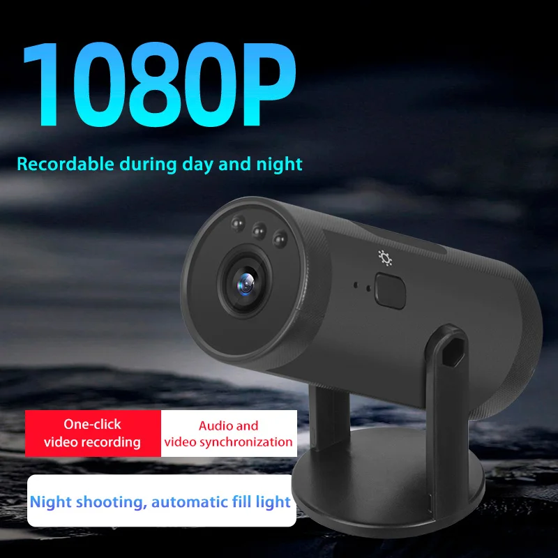 

Мини-камера 1080p, Wi-Fi, портативная мобильная видеокамера с обнаружением, умная домашняя камера наблюдения, камера дистанционного мониторинга, новинка