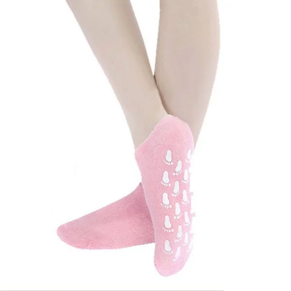 Whitening Moisturizing Socks Pink Gloves Gel for Dry Feet Essential Oils Miss