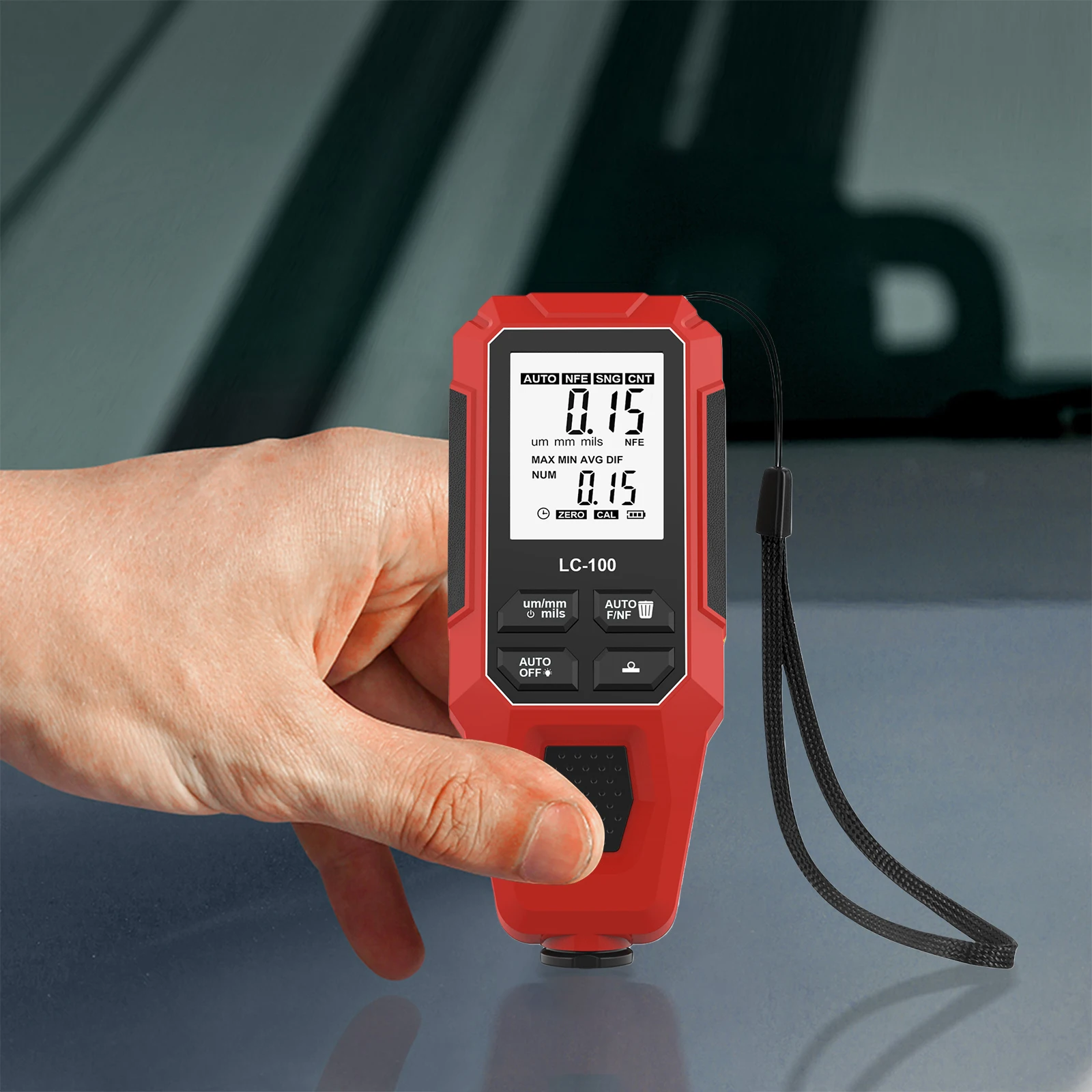 Boya Kalınlık Ölçer Fe/NFe 0-2 - Paint Thickness Gauge incelemesi ve fiyatı