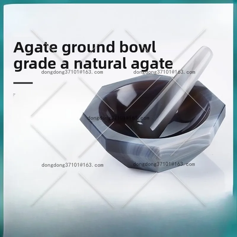 

Agate mortar Wear-resistant abrasive rod Milk bowl Laboratory inner diameter 80/90/100 mm Wear-resistant