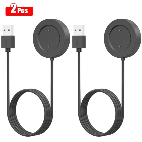 2 uds/1 ud./lote cargador USB de 100cm para Xiaomi Mi Watch/Mi S1 Active/Mi Color/Mi Color 2 Cable de carga deportivo Cable Base de cargador