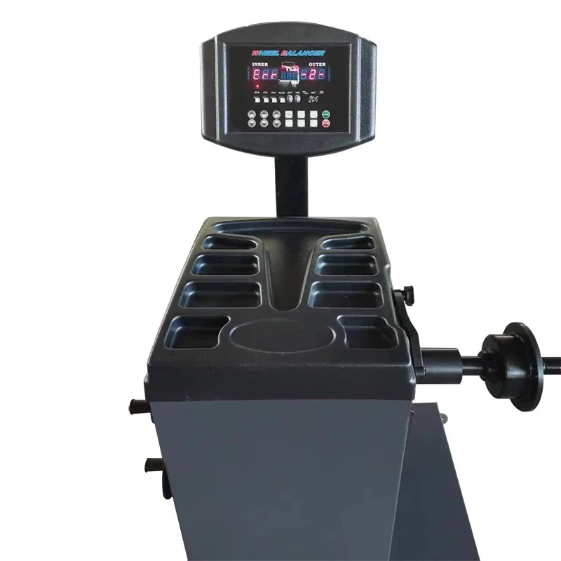 고품질 트럭 휠 밸런서 컴퓨터화된 타이어 밸런스 기계 경쟁력 있는 가격 휠 얼라인먼트 기능 포함