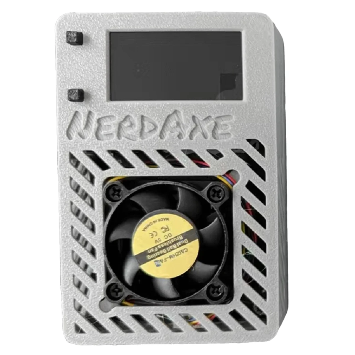 A69F-NerdAxe Miner Nerdminer with Display 500Gh/S S19XP BM1366 ASIC Bitaxe Bitcoin Micro-Miner Lottery Mining Miner US PLUG