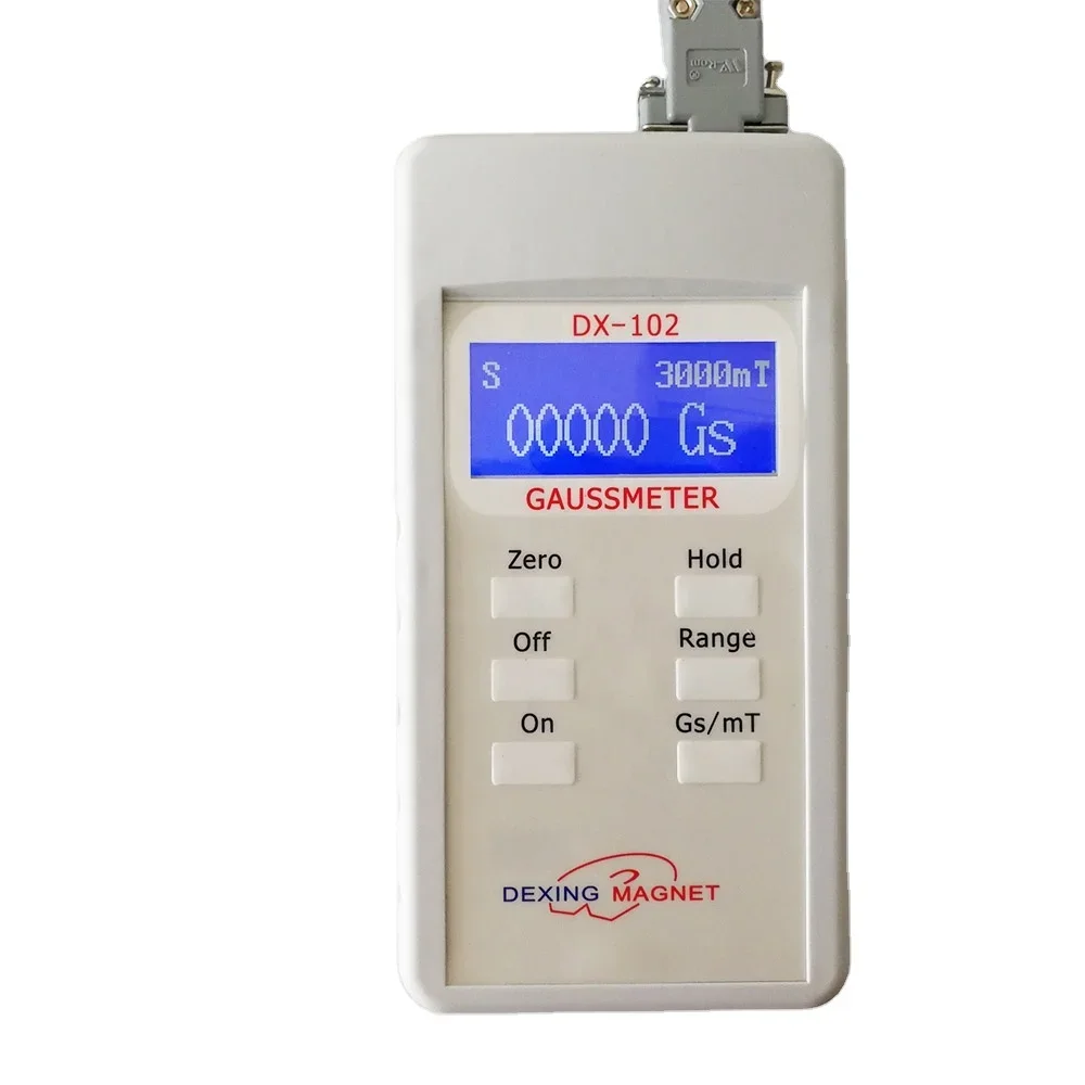 DX 102 Digital portable gauss meter for magnetic field