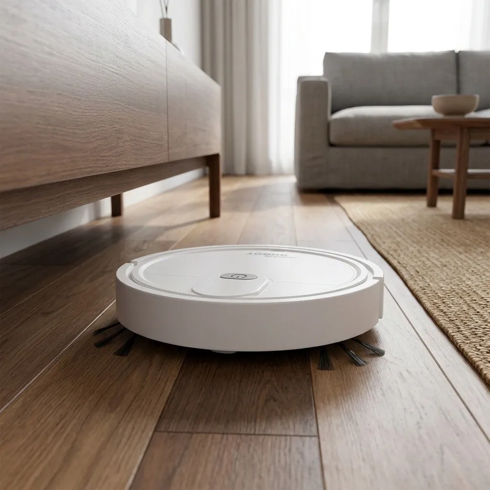 For Quiet for Home Environment Smart Robot Vacuum USB Charging Robot Low Noise Operation Compact Design Automatic Obstacle