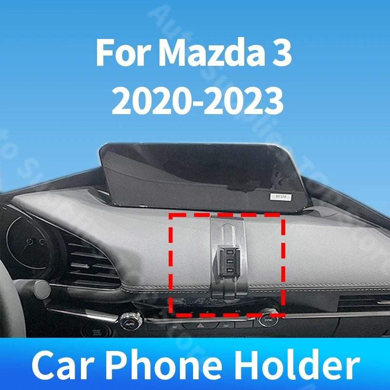 

Car Phone Holder Special Fixed Bracket Wireless Charger For Mazda 3 2020 2021 2022 2023-2025 For Car Auto Interior Accessories