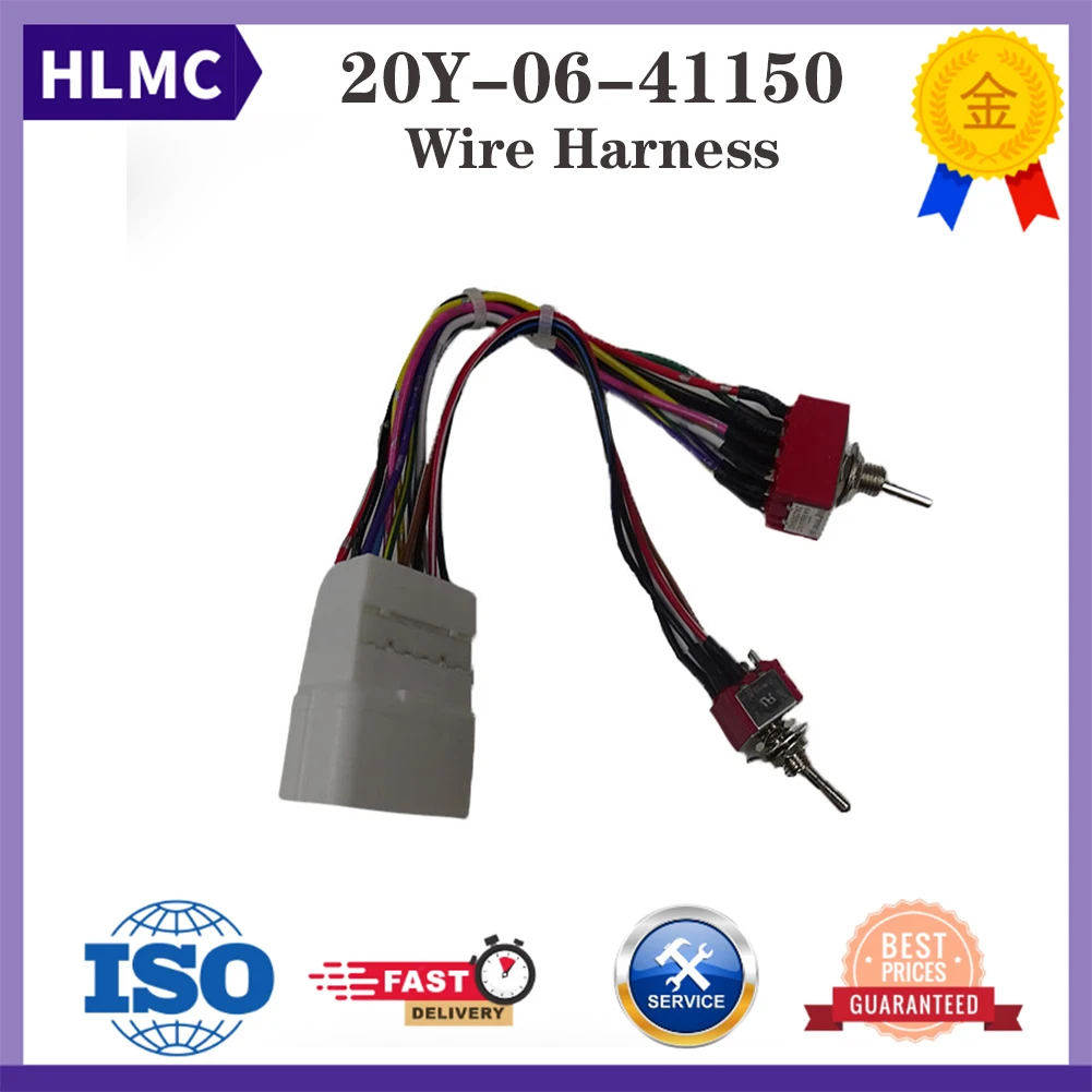 Excavator Spare Parts PC130-8 PC200-8 PC220-8 PC240-8 PC300-8 PC350-8 PC400-8 Wire Harness 20Y-06-41150 20Y0641150