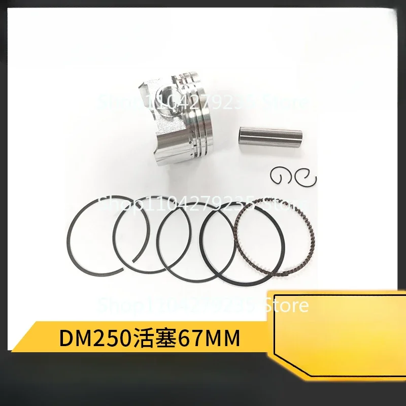 Hot-selling models in South America DM250 motorcycle cylinder accessories for Zongshen 250CG250  67mm piston