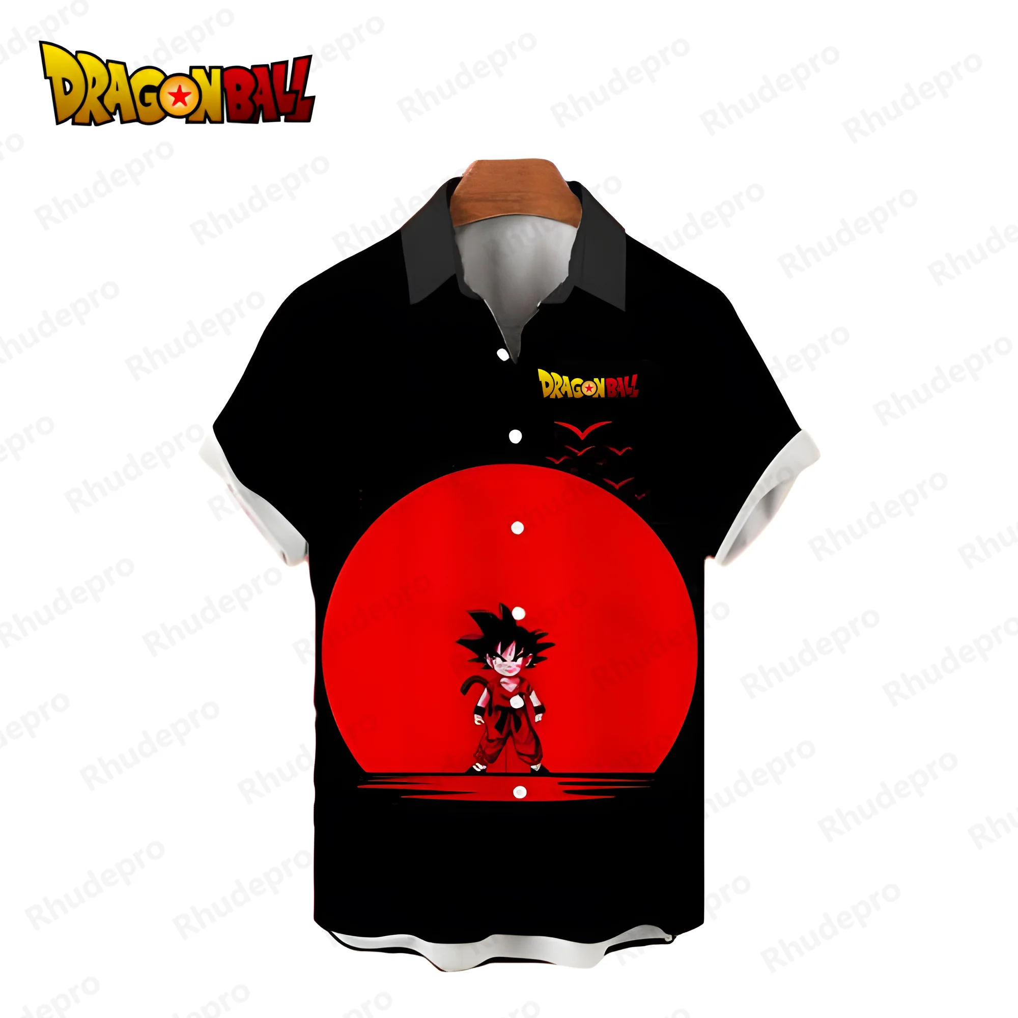 Camisas de Dragon Ball Z Vegeta para hombre, ropa estética de gran tamaño, Super Saiya de moda ropa de calle, manga corta, Harajuku, 2024