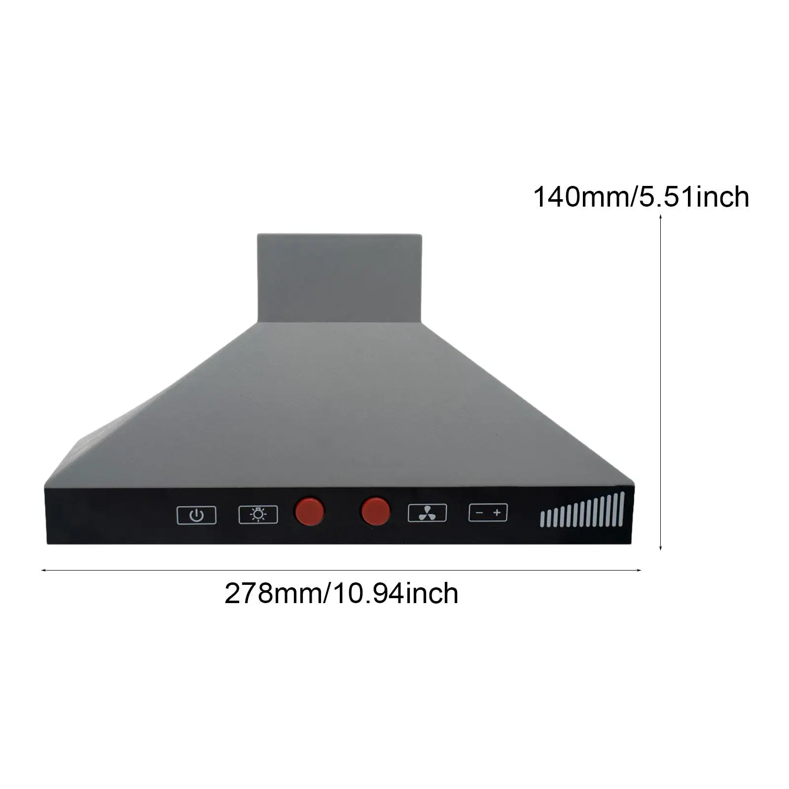 Kids Kitchen Range Hood Interactive Realistic Learning Toy Cooking Accessories