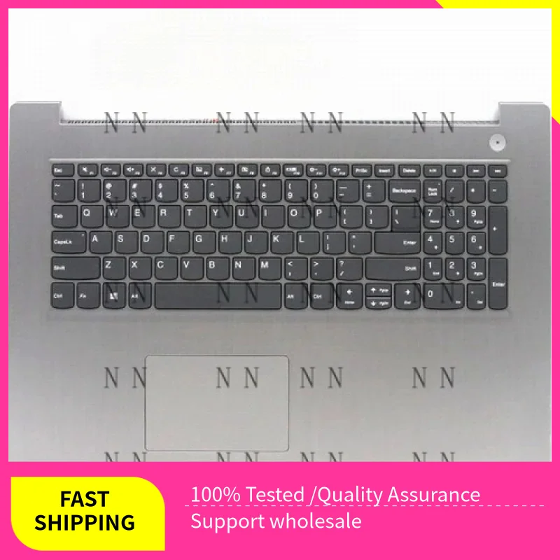

BLGN New For Lenovo Ideapad Palmrest Touchpad Keyboard 3-17 Series Silver 5CB0X56835