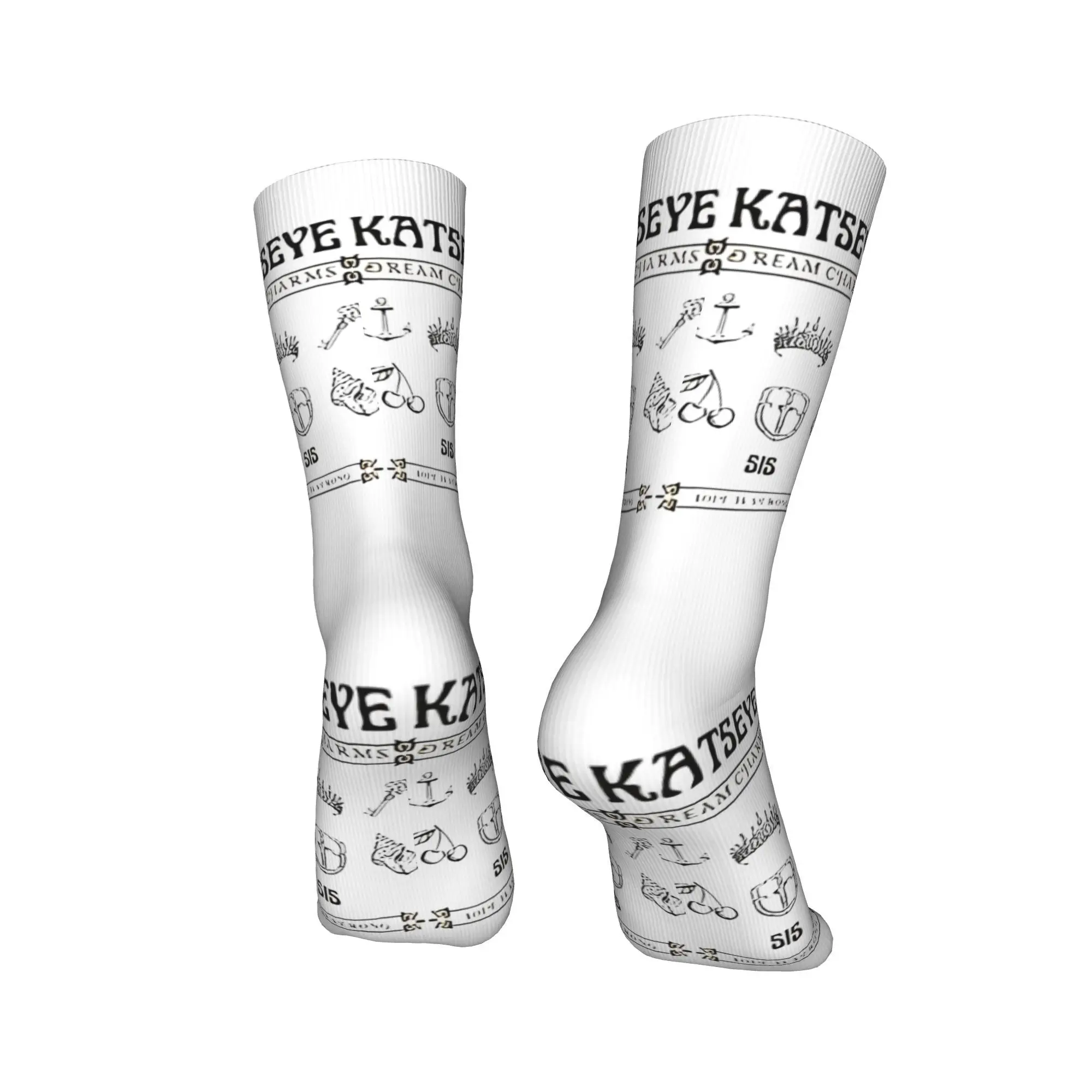 KATSEYE OT6 Dream Charms 2 Socks  Non-Slip Stockings Couple Breathable Running Sports Socks Winter Funny Design Socks